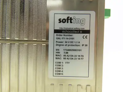 Used SOFTING _UNKNOWN_ PLC Ethernet Equipment Indiana US | Arrow Industrial #1567165