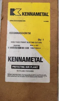 USED KENNAMETAL KSS800ASD43N750