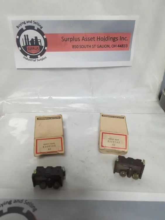 New | in-Stock CUTLER HAMMER E30KLA2 Contact Blocks Ohio US | Surplus Asset Holdings #1708718