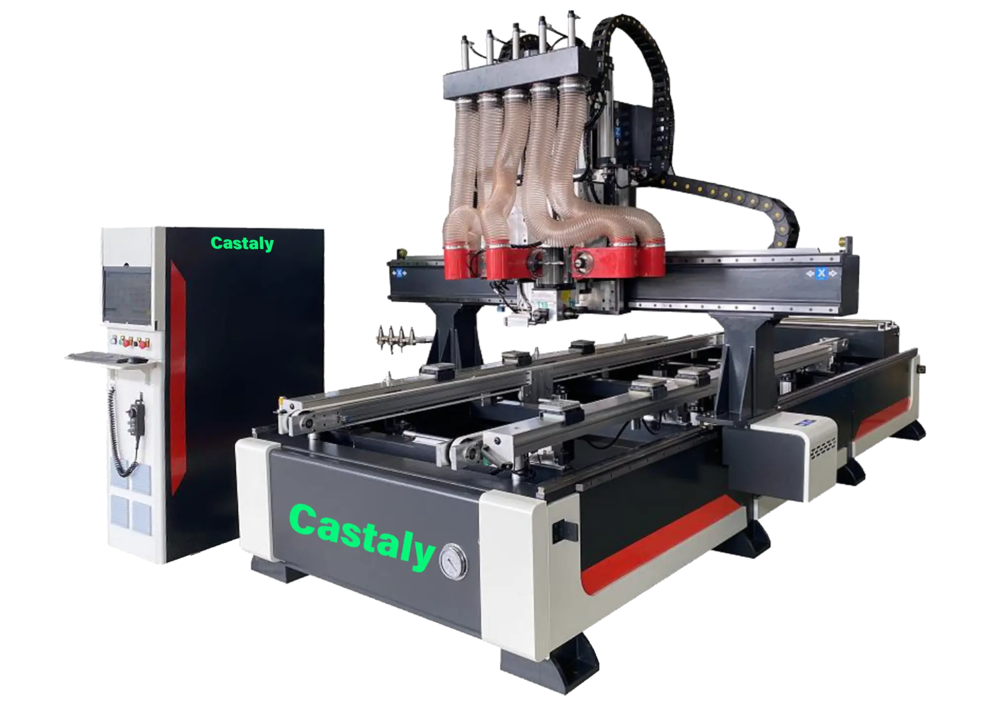 NEW Castaly Industries ARES CNC Feed Through Door Processing Machine Center