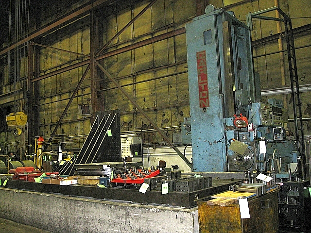 Used 1980 CARLTON 6HDB104 Horizontal Floor Type Boring Mills Pennsylvania US | Hadanich Machine #1443513