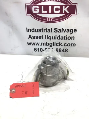 Dixon Ball Valve 101027421 CPLG HALF QK-K-LOK 1″ADPTR X FPT Stainless Steel