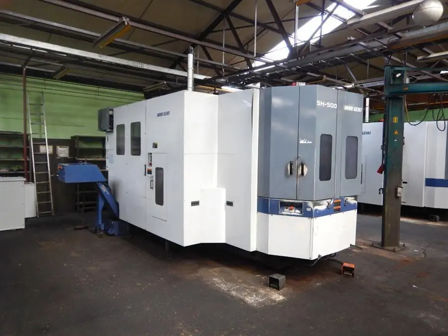 USED MORI SEIKI SH-500 3 PALLETS / 500 X 500 MM