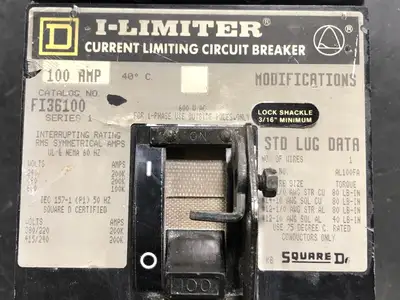 USED SQUARE D FI36100
