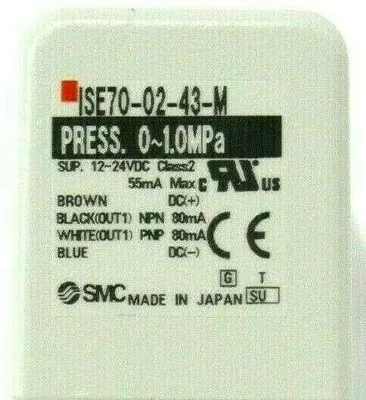 NEW SMC ISE70-02-43-MLA PRESSURE SWITCH ISE700243MLA