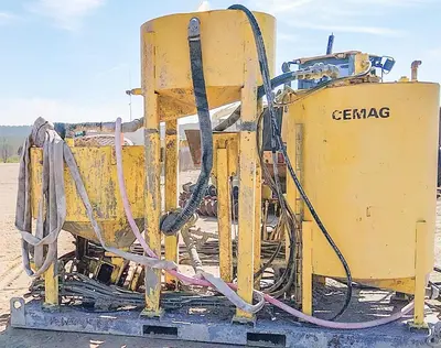 Used 2009 ATLAS COPCO UNIGROUT FLEX D GROUT PUMP Concrete Pumps Pennsylvania US | East West Machinery & Drilling #1417931