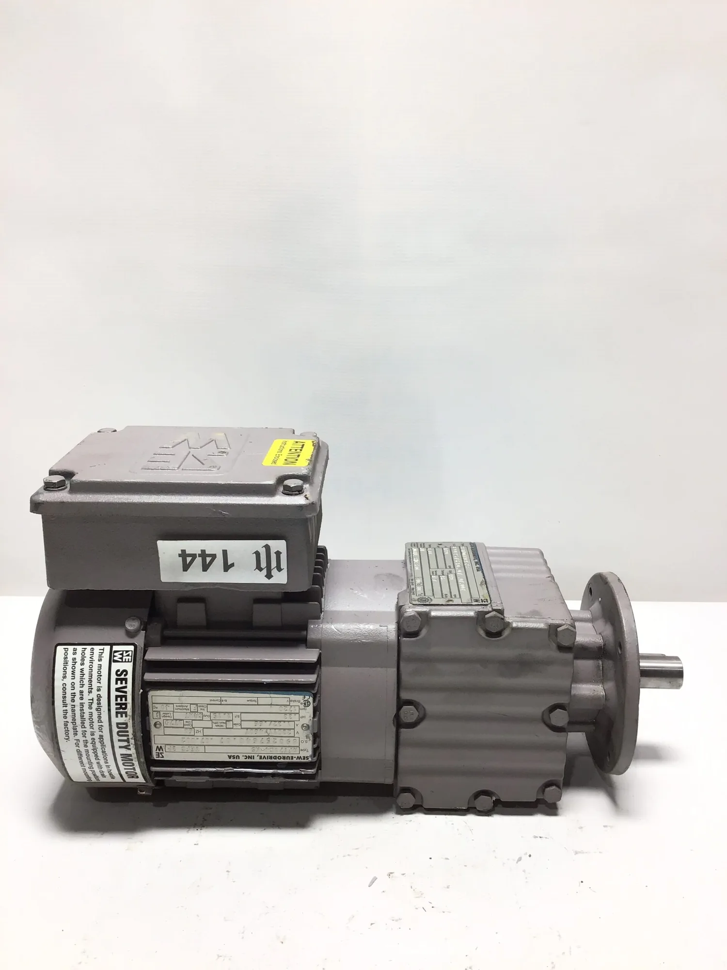 Sew-Eurodrive DFT71C4-KS/RF17DT71C4-KS Gearmotor 3PH 3.83:1 Ratio