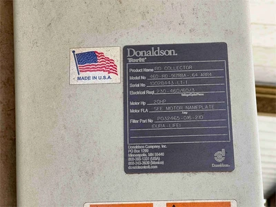 Used DONALDSON 460-IRD-917RBA-64 APR4 Dust Collectors California US | MachineryMax #1321453