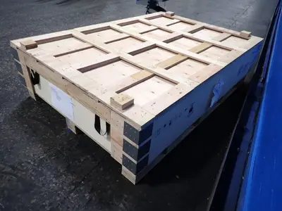 76" X 52" X 14" Wooden Crate