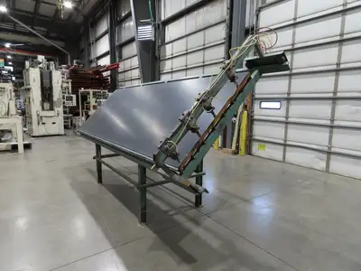 RM Evans Ezy Frame 4'x 12' Face Frame Assembly Pneumatic Clamp Table 45°