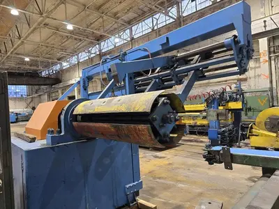 56” x 30,000 Lbs. Rowe Uncoiler