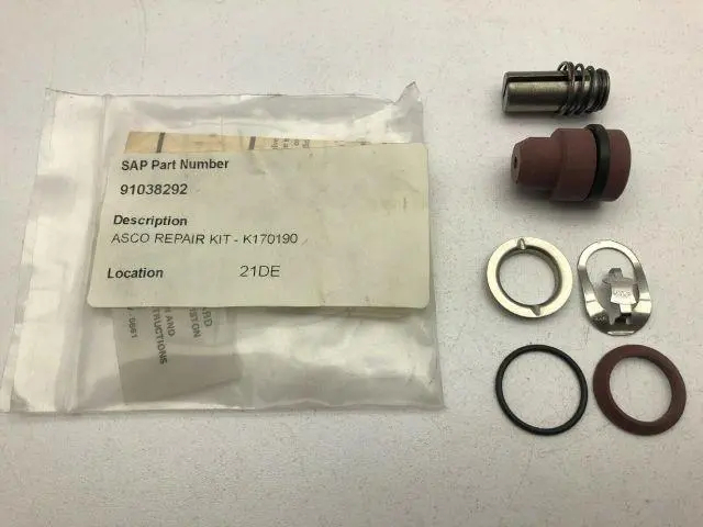 Asco Red Hat 170190 Valve Repair Kit (Believed To Be Complete)