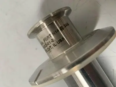 Stainless Steel 23" Spray Ball w/ 1 1/2" Sanitary Fittings
