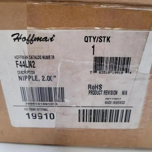 New | in-Stock HOFFMAN HOFFMAN # F44LN2 4.00X4.00X2.00, GRAY STEEL *NEW* Misc Electrical & Power Parts | ND Industrial Surplus #1221548