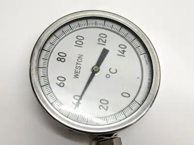 USED WESTON THERMOMETER 0-150 DEGREES CELSIUS NEEDS ADJUSTMENT