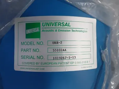 USED UNIVERSAL ACOUSTIC AND EMISSION TECHNOLOGIES URB2