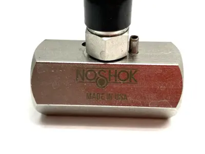 New | in-Stock NOSHOK STAINLESS STEEL NEEDLE VALVE 0.187" ORIFICE, SOFT SEAT, 1/2" NPT Valves/Fittings | Maverick Industrial Sales #1100911