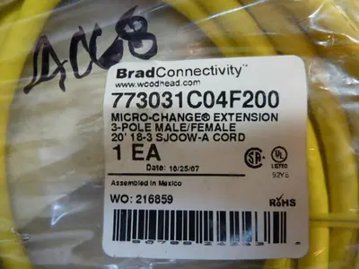 NEW BRAD HARRISON / WOODHEAD 773031C04F200
