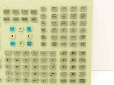 Hass 61-0201 Membrane Keyboard Keypad Rev K VF-Series Milling Machine