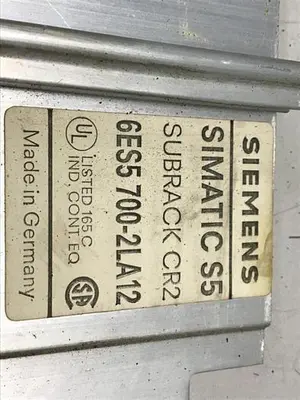 USED SIEMENS 6ES5 700-2LA12