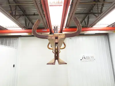 Caldwell 18-2-12 4000 Lb 2 Ton Rigging Lifting Beam 12' Fixed Twin Basket Sling