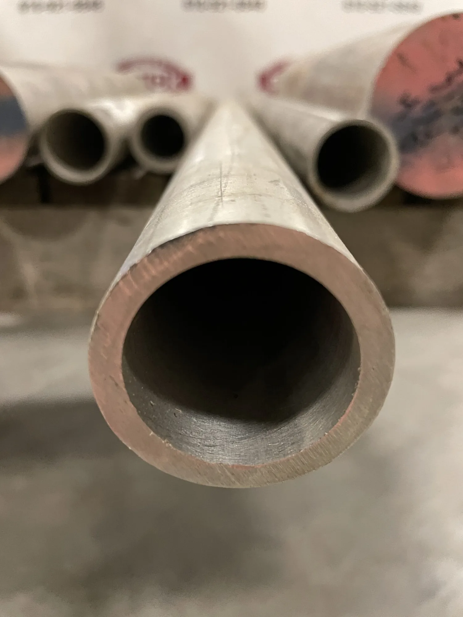 1-3/4” OD x 0.293” Wall x 1.365” ID 316 Stainless Steel Round Tube Stock 45” L