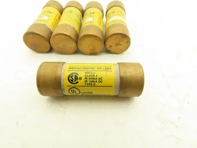 Bussman LPJ-20SP Low-Peak Dual Element Time Delay Fuse 20A 600Vac  Lot of 5