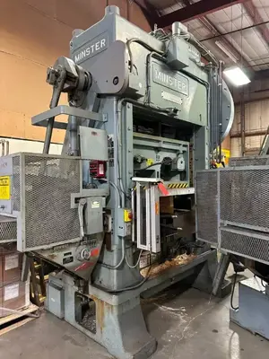 1984 MINSTER 100 TON PIECE-MAKER O.B.I, Flywheel, Single Crank Presses | Timco, Inc. (3)