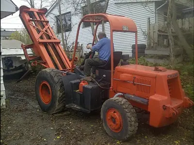 Used Champ 6,000-lb High-Lift Forklift Internal Combustion Forklifts: Pneumatic Tire Quebec CA | Machineco #1256426