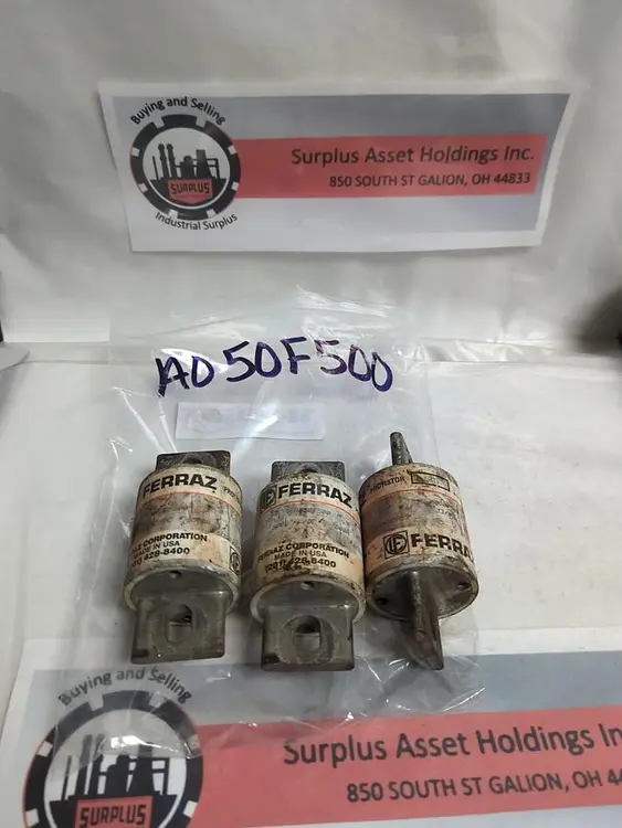 Used FERRAZ SHAWMUT A050F500 Miscellaneous Equipment (Electrical & Power) | Surplus Asset Holdings #1200495