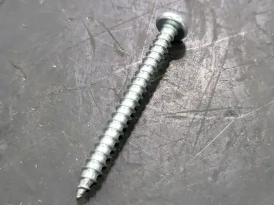 No. 10 x 2" Square Pan Head Screws Zinc Steel (Box of 195)