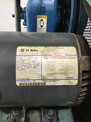 Honeywell 230C2A5B0A Industrial Air Compressor w/GE Motors 3/4HP 3PH
