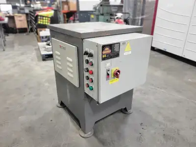 Steel Table w/ Electrical Panel