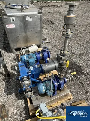 USED Votator 158 Sq Ft Votator Wiped Film Evaporator, 304 S/S