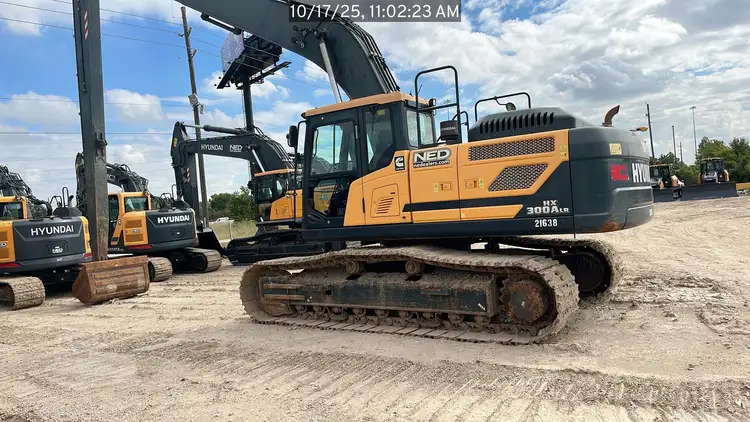 Used 2023 HYUNDAI HX300A LR Crawler Excavators North Carolina US | National Equipment Dealers #1422320