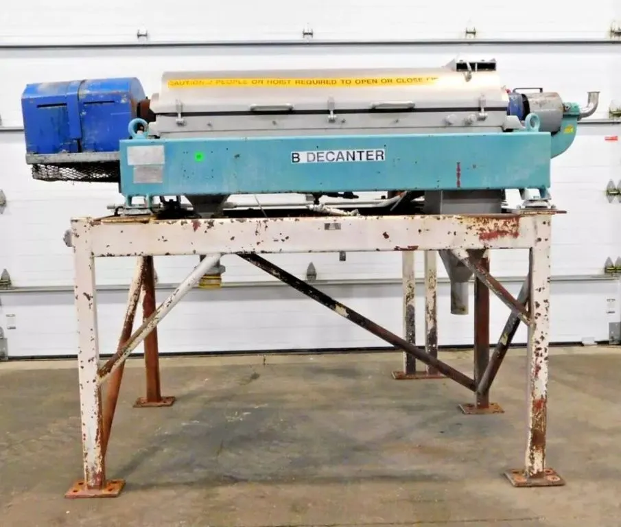 Alfa-Laval NX 418B-31G decanter centrifuge, 316SS.