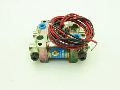 Honeywell Skinner V935LEH2050 Solenoid Valve 4-Way NO/NC 50PSI 120V 1/4" NPT