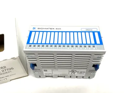 New | in-Stock SIGMATEK INPUT/OUTPUT MODULE DIAS E-12 INTERFACE DEZ 161 Input / Output Modules Michigan US | Maverick Industrial Sales #1090606
