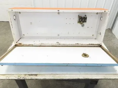 Electrical Enclosure Wall Mount 42x16x8" Disconnect Handle Backplate