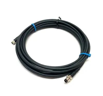 USED FESTO DBL-ENDED CONNECTION CABLE M8 4-PIN 5M