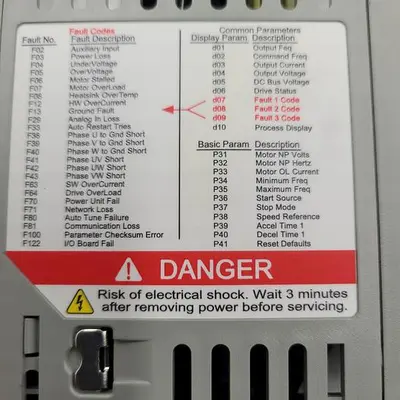 Used POWER FLEX ALLEN BRADLEY POWER FLEX PLC 22B-D2P3N104 Programmable Logic Controllers | ND Industrial Surplus #1222080