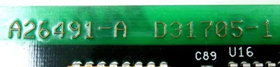 USED STOCK EQUIPMENT D31705-1 CONTROL BOARD D317051 A26491-A