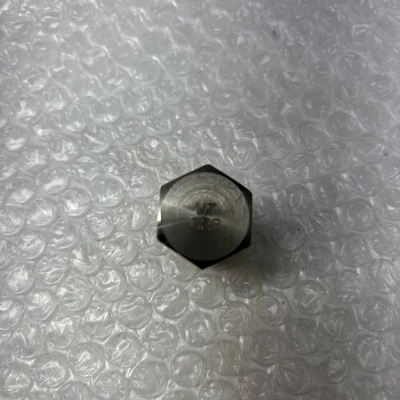 ** New 1/2" NPT Threaded Hex Head Plug  Titanium (QTY Of 4) Fast Shipping #