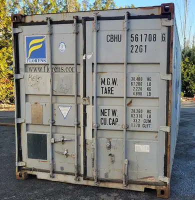20 ft Standard Shipping Container - CBHU5617086