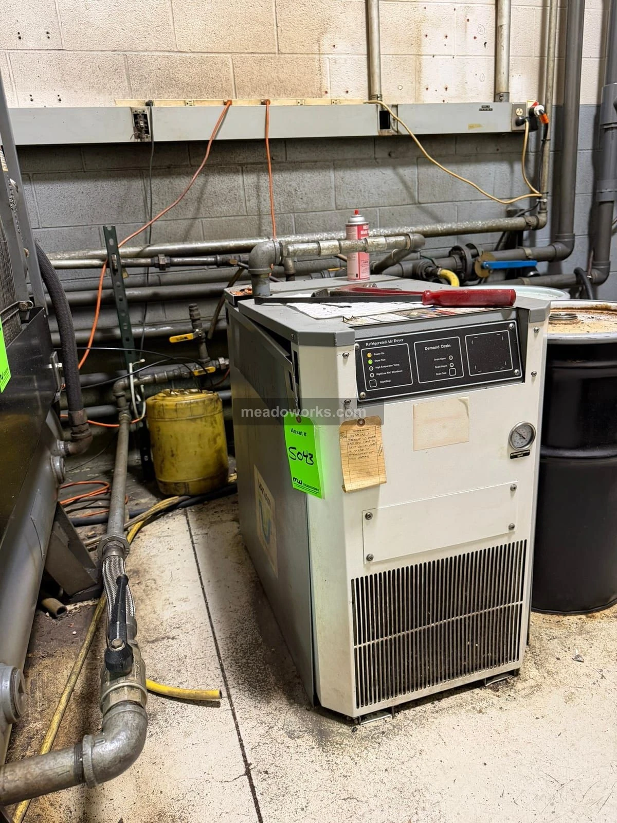 Used Van Air RD 100 Refrigerated Air Compressor Dryers Illinois US | Meadoworks #1514505