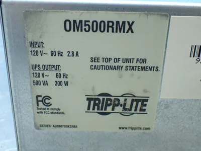NEW TRIPPLITE 0M500RMX