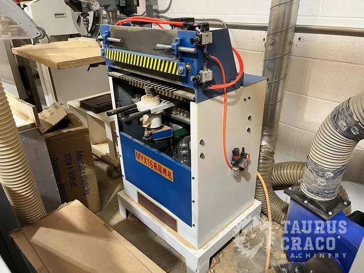 Used 2017 QINGDAO HENGCHANG MYX16 AUTOMATIC DOVETAILER Woodworking Dovetailers Ontario CA | Taurus Craco Machinery Inc #1181080