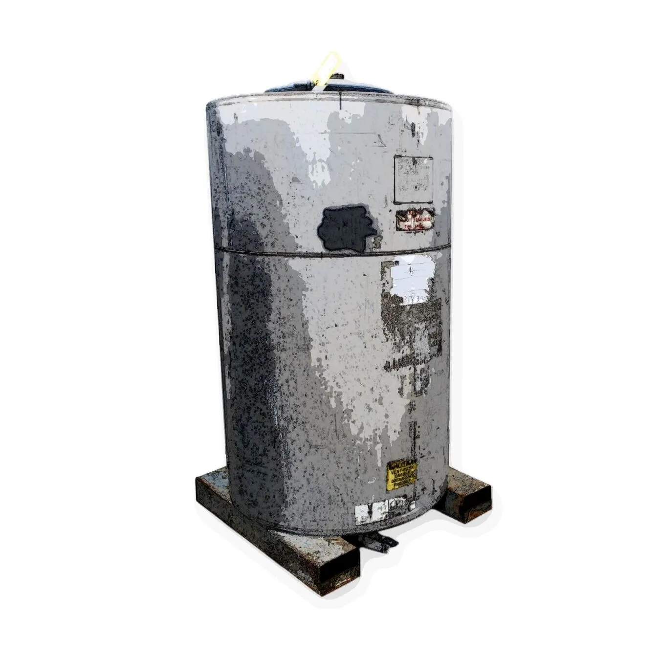 Used 475 Gallon Tote Products Stainless Steel Portable Tank