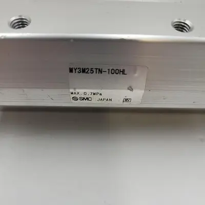 USED SMC SMC CORPORATION MY3M25TN-100HL RODLESS CYLINDER, MECH JOINT, SLIDE TABLE