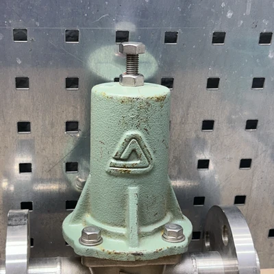 Regulator Of Pressure Control Valve W/Flanged S/S Body For Pipeline Integration